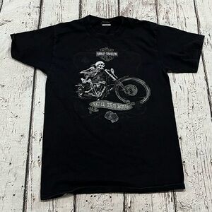 Harley-Davidson Motorcycles New Hampshire Crewneck Tee Tshirt